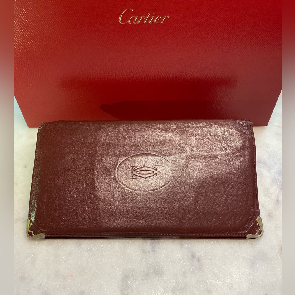 Cartier Bifold Long Wallet